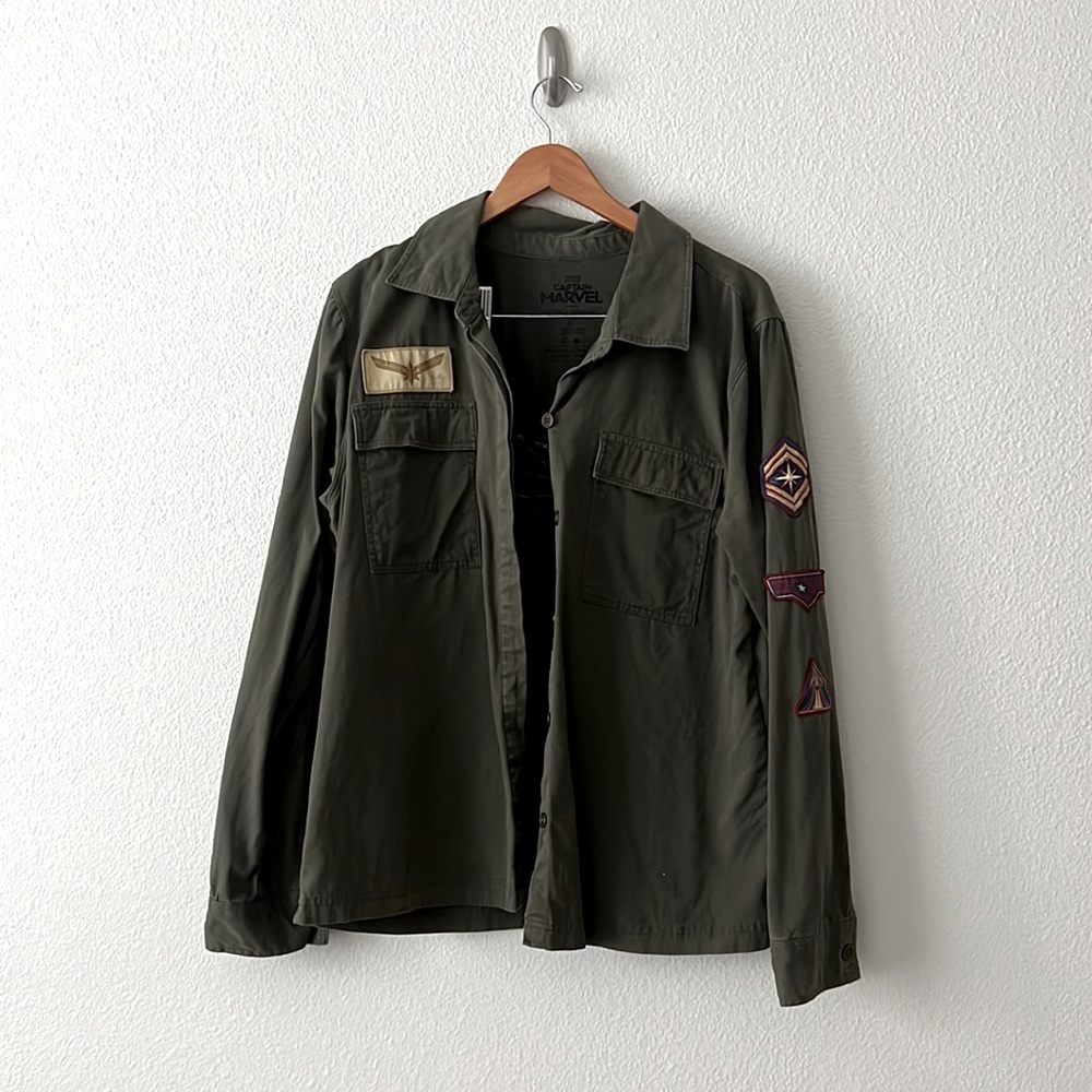 Captain Marvel Our Universe Aviator Jacket